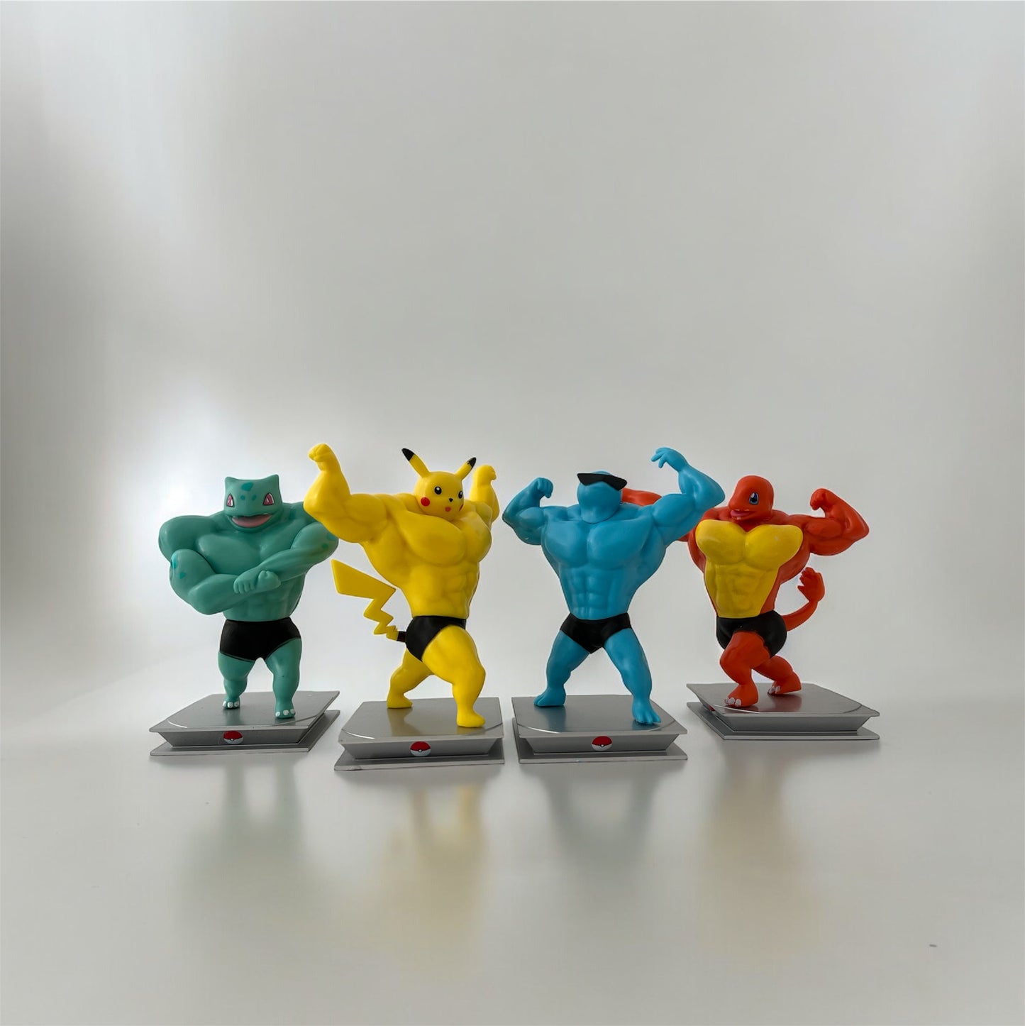 Standard Pokemon muscle figure bundle
