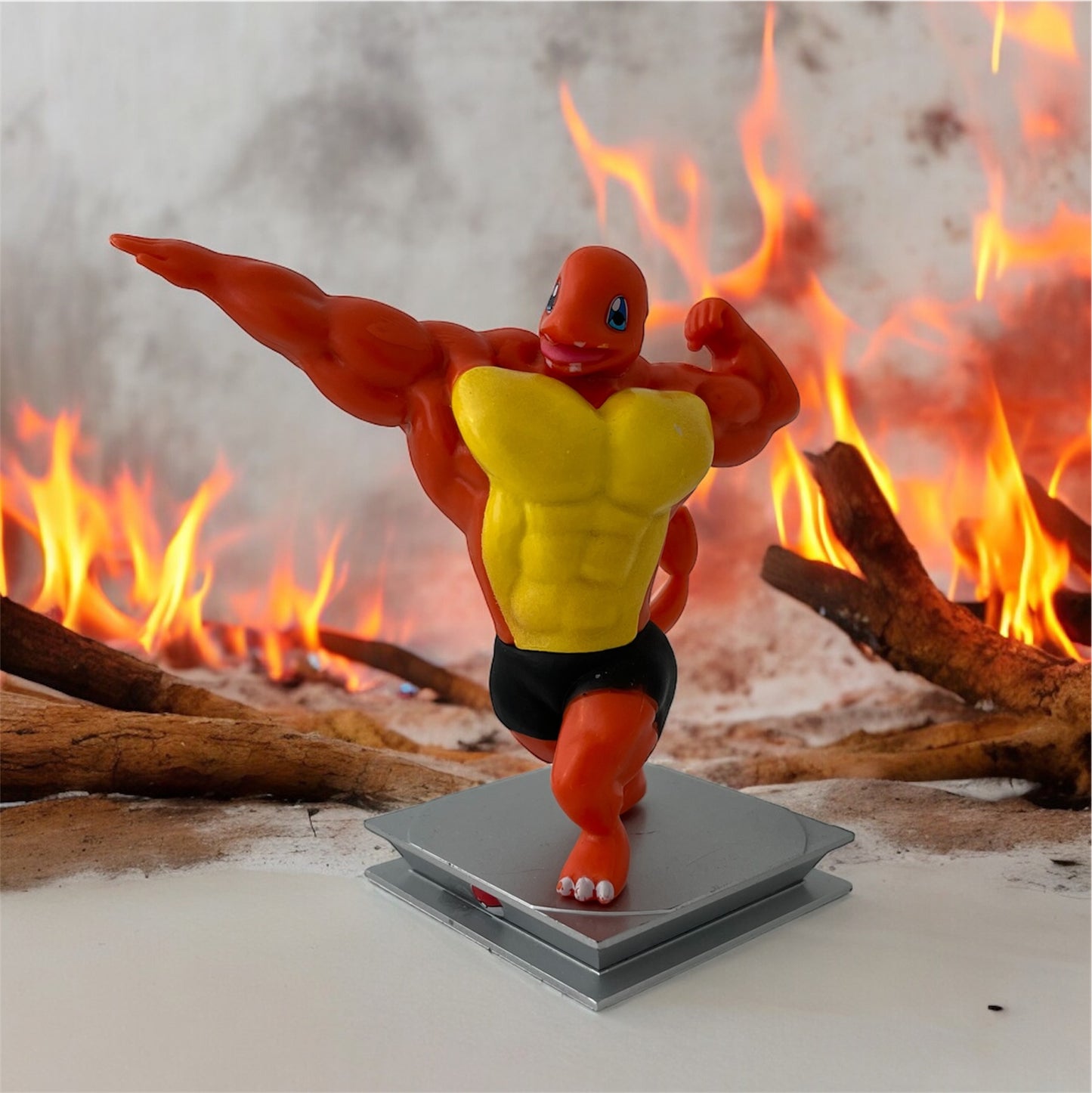 Charmander muscle figure