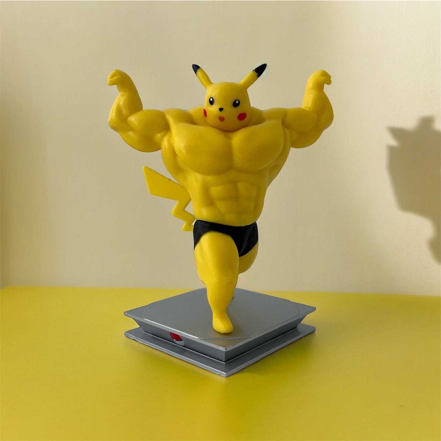 Pikachu muscle figure