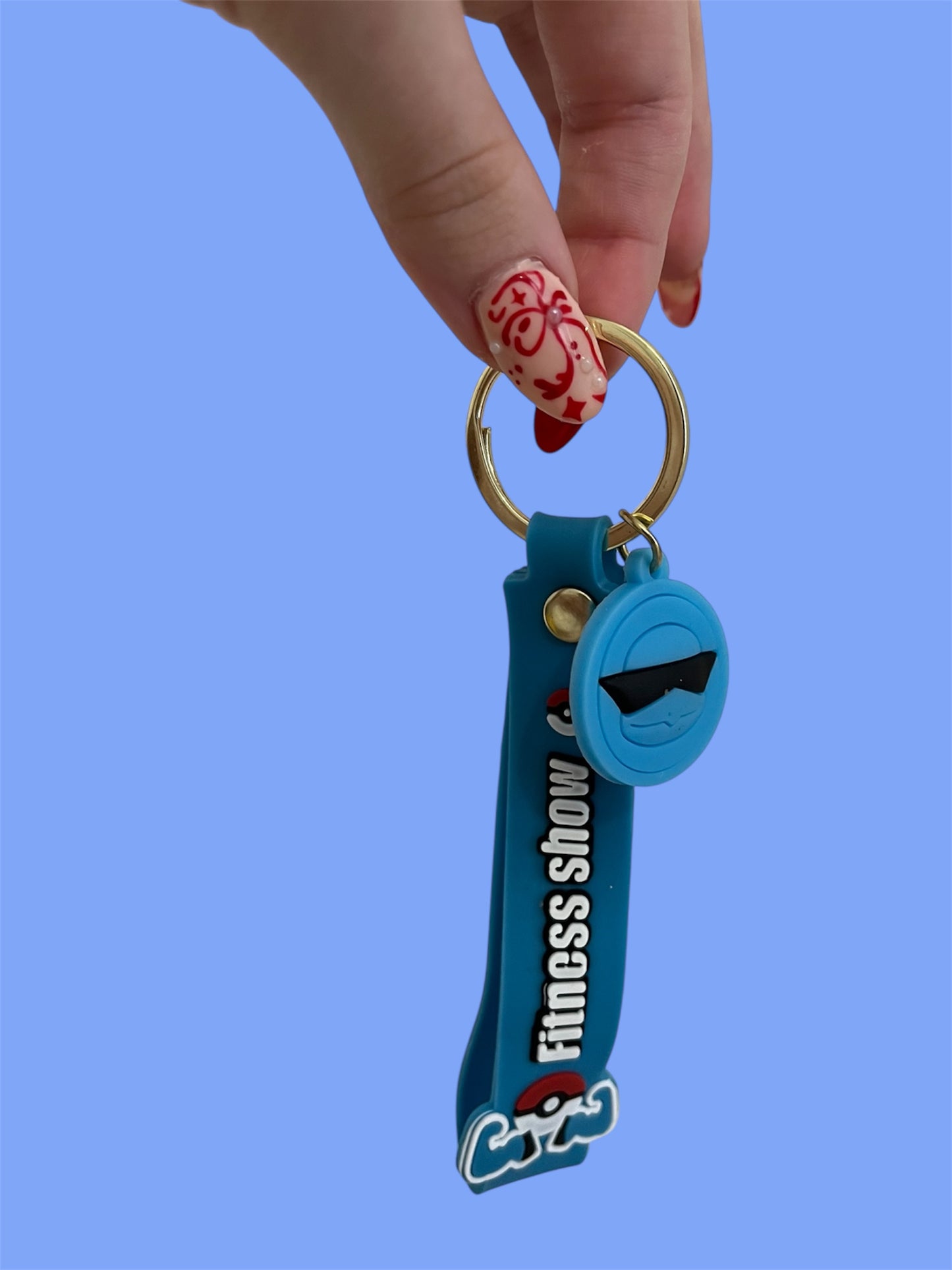 Shiggy muscle keychain